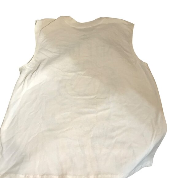 Garfield Self Love Sleeveless Tank Top Medium Unisex Cotton Polyester Hugs - Picture 5 of 7